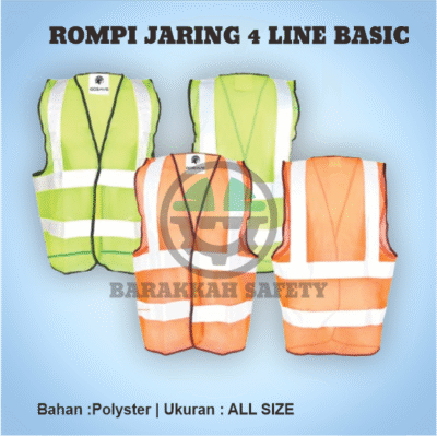 Rompi Jaring 4 Line Basic