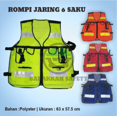 Rompi Jaring 6 Saku