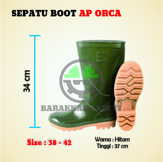 Sepatu Boot Karet AP ORCA