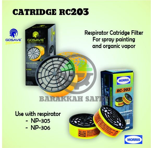 Respirator Filter RC203 GOSAVE - MORRIS