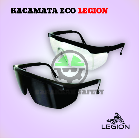 Kacamata Clear - Smoke ECO LEGION