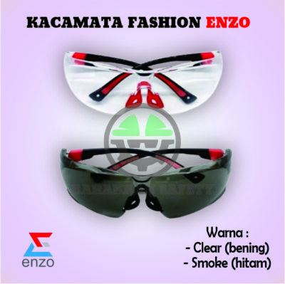 Kacamata Fashion Clear - Smoke ENZO