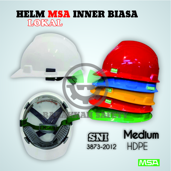 Safety Helmet MSA Inner Biasa