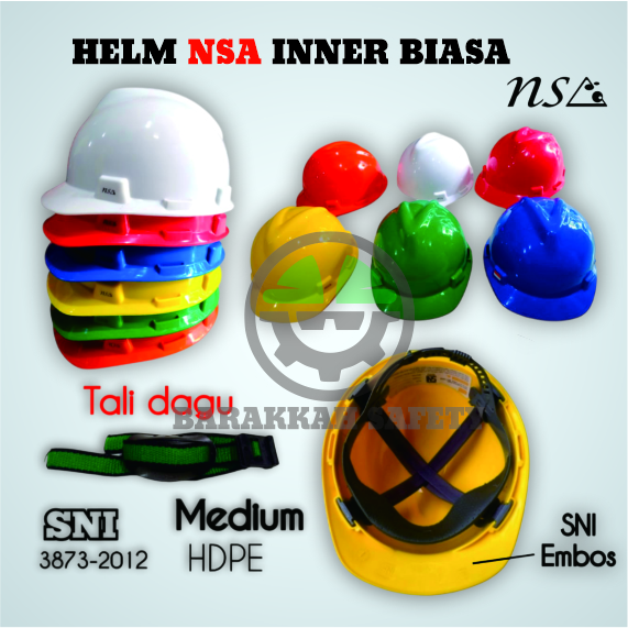 Safety Helmet NSA Inner Biasa