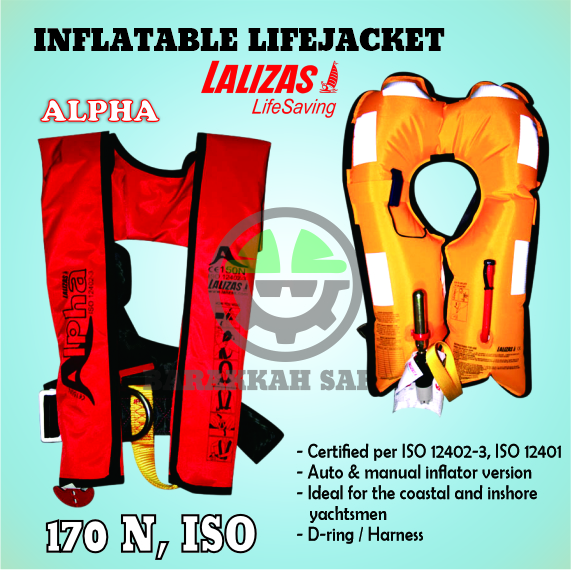 Automatic Inflatable Lifejacket LALIZAS (Alpha)