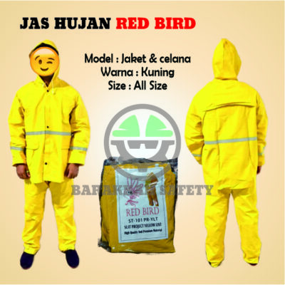 Jas Hujan (Raincoat) RED BIRD