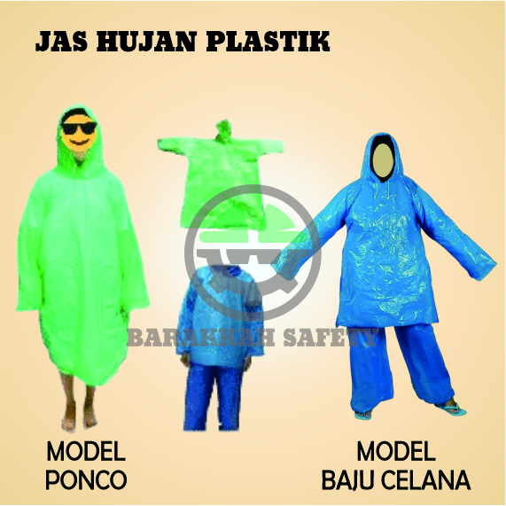 Jas Hujan (Raincoat) PLASTIK