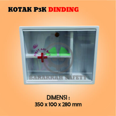 P3K Kotak Dinding Ukuran Sedang