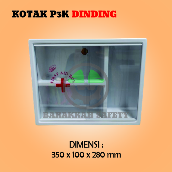 P3K Kotak Dinding Ukuran Sedang