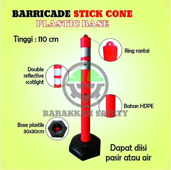 Stick Cone Base Plastik
