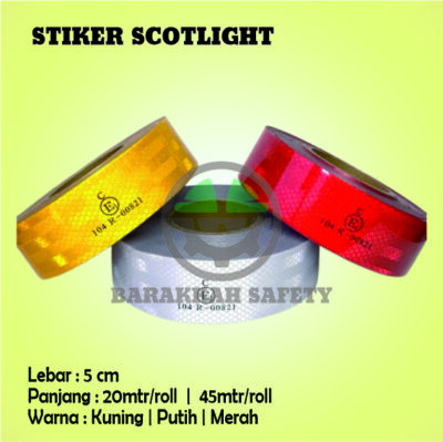 Stiker Scotlight (roll)